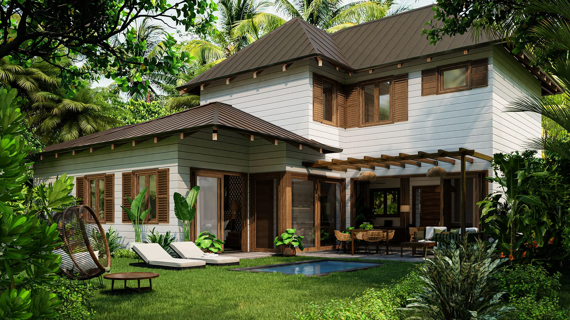 Sanctuary Boutique Residences interior render
